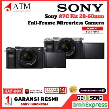Sony A7C kit 28-60mm Sony Alpha A7C Kit A 7C A7 C Garansi Resmi Silver
