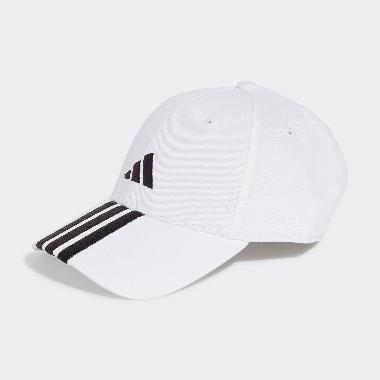adidas Unisex Bball 3S Cap Nl Topi Pria/Wanita [JE5652] OSFW White