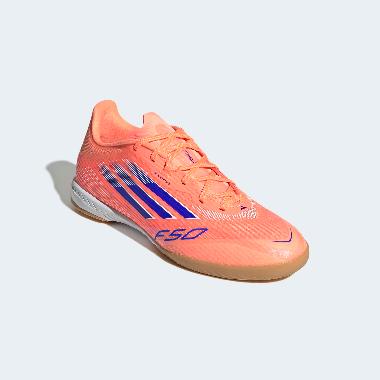 adidas Unisex Futsal Shoes F50 League In Sepatu Futsal Pria/Wanita [JH7718] 10 Beam Orange