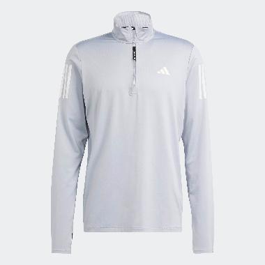 adidas Men Running Track Tops Otr B Hz Baju Lari Pria [IN1491] A/L Halo Silver