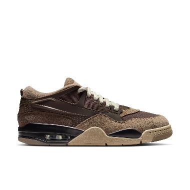 NIKE Men Basketball Air Jordan 4 Rm Shoes Sepatu Basket Pria [FQ7939-022] 9 Ironstone/Medium Olive-B