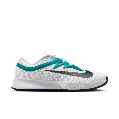 NIKE Men Tennis Vapor Pro 3 Hard Court Shoes Sepatu Tennis Pria [FZ2161-104] 8 White/Black-Radiant E