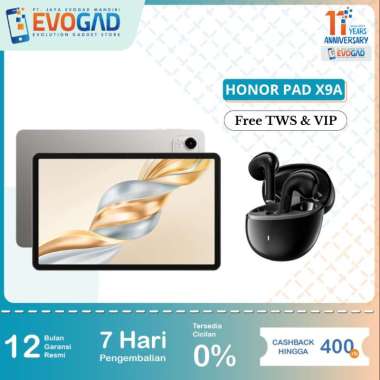 Honor Pad X9A Wifi 6/128GB, 11.5" LCD 120Hz 2.5k, Snapdragon 685, 8300mAh Battery, Andoid 15 | Garan