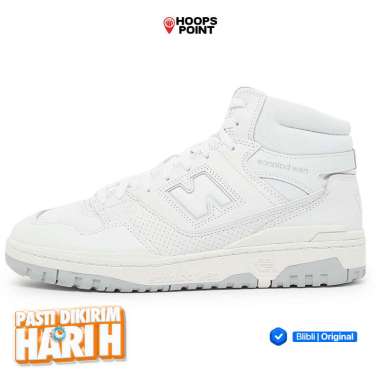Sepatu Sneakers New Balance 650 White Original Bb650Rww 10