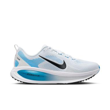 NIKE Men Running Vomero 18 Road Shoes Sepatu Lari Pria [HM6803-109] 9.5 White/Black-Blue Hero