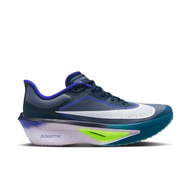 NIKE Men Running Zoom Fly 6 Road Racing Shoes Sepatu Lari Pria [FN8454-403] 9.5 Obsidian/White-Persi