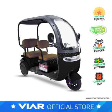 SEPEDA LISTRIK RODA 3 - VIAR ER2 Black Bogor, Depok & Bekasi