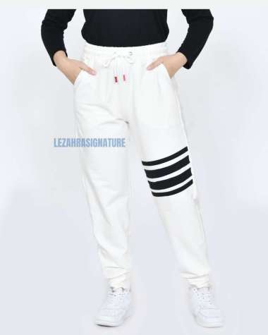 LEZAHRASIGNATURE Celana Panjang Jogger Disa - Bawahan Training Olahraga Pria Wanita Size M-XXL Babyt