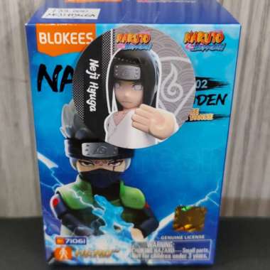 mainan anak action figure blindbox blokees naruto series koleksi figure VOL 02 NEJI HYUGA