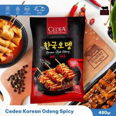 Cedea Korean Style Odeng Eomuk Fish Cake 480gr Spicy