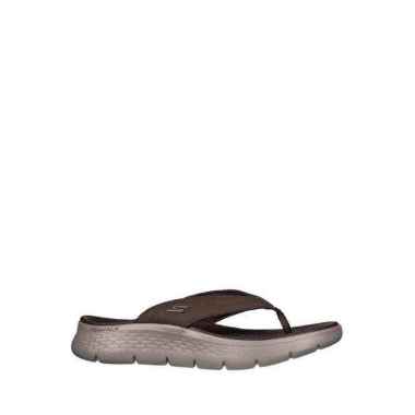 Skechers Men Slides Go Walk Flex Sandal Pria [SKE229202CHO] 41 Chocolate