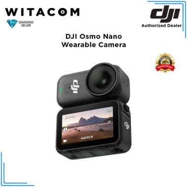 WITACOM - DJI Osmo Nano Wearable Camera for Versatile Perspectives - Garansi Resmi Memory 128GB