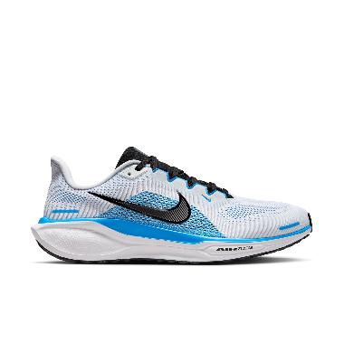 NIKE Men Running Pegasus 41 Road Shoes Sepatu Lari Pria [FD2722-119] 8.5 White/Black-Blue Hero