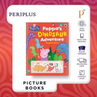Peppa Pig: Peppa's Dinosaur Adventure: Magnet Book - 9780241723425
