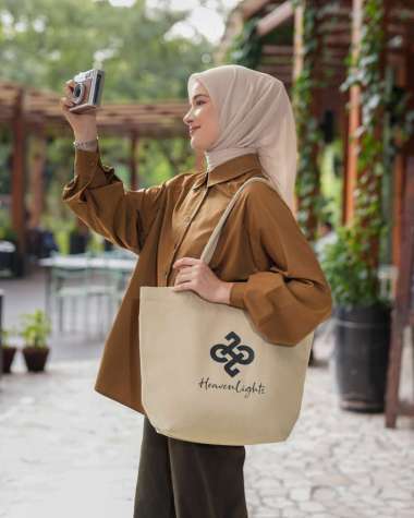 Heaven Lights - Autonoma Canvas Bag - Tas Wanita Milo