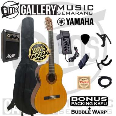 ORIGINAL!!! Gitar Klasik Elektrik Yamaha C315 Gitar Yamaha Original PAKET D LC PRENER