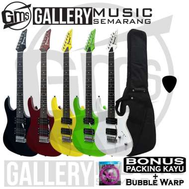 Gitar Elektrik Ibanez RG Gitar Listrik Ibanez RG PAKET B Merah