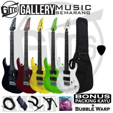 Gitar Elektrik Ibanez RG Gitar Listrik Ibanez RG PAKET C Putih