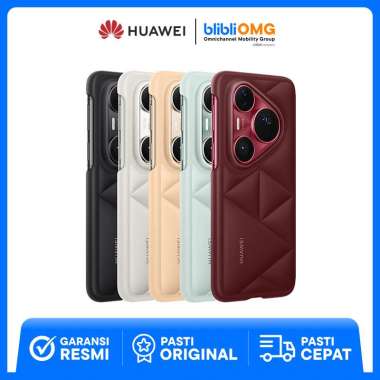 Huawei Pura 80 Pro Monogram Vegan Leather Case Black