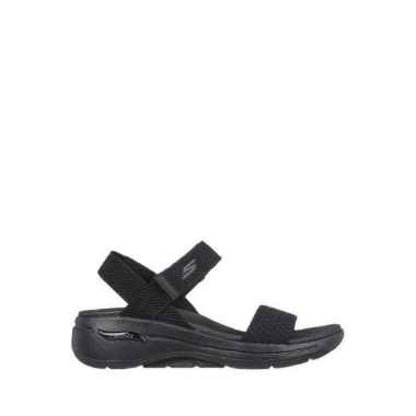 Skechers Women Slides Go Walk Arch Fit Sandal Wanita [SKE140264BBK] 39 Black