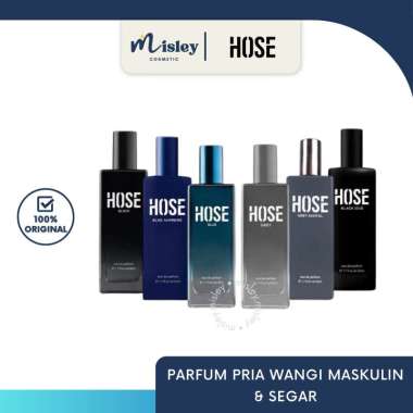 HOSE Eau De Parfum 50ml - EDP Parfum Pria GREY 50ml