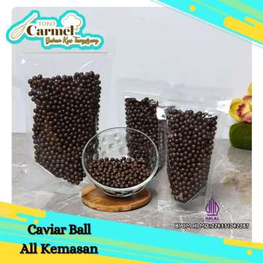 Crispy Ball Coklat 250gr - Caviar Choco Ball Ekonomis