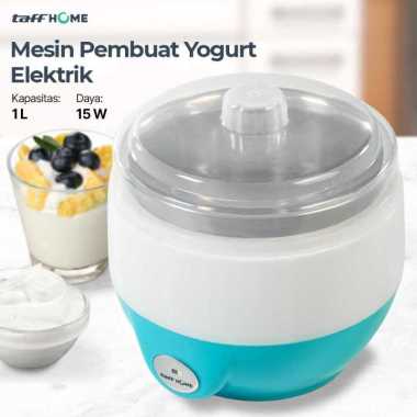 Mesin Pembuat Yogurt Maker Electric Machine biru