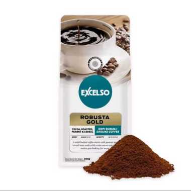 Excelso ROBUSTA GOLD 200gr bubuk kopi excelso robusta gold