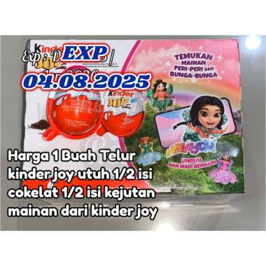Promo Harga Kinder Joy Chocolate Crispy Girls 20 gr - Blibli