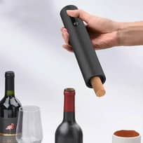 Secura Pembuka Tutup Botol Wine Elektrik - Mudah dan Cepat, Suara Hening, Bodi ABS Premium IH