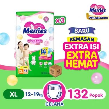 MERRIES PANTS GOOD SKIN XL-44 [3 pcs / Carton]