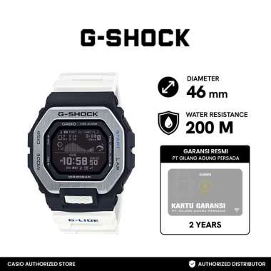 Jam Tangan Casio G-Shock GBX-100-7DR Original Murah Putih