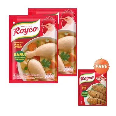 Jual [baru!] Royco Ziplock Pack Bumbu Kaldu Penyedap Rasa Ayam Kampung ...