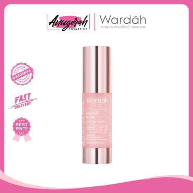 Wardah Hydra Rose Deep Barrier Repair Serum 30ml - Serum Hydra Rose Normal To Dry Skin