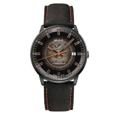 MIDO M021.407.37.411.00 Commander Gradient Kanvas Jam Tangan Automatic Original