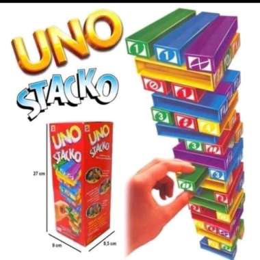 mainan Uno stacko uno balok susun mainan uno mainan interaktif
