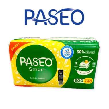 Tissue paseo smart 250 sheet tisu toilet tissu gulung - tisue nice - kapas wajah - muka - jolly gree