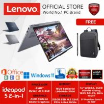 LENOVO IDEAPAD 5 2-in-1 14AKP10 63ID 64ID AMD RYZEN AI 5-340 16GB 512GB OLED TOUCH WIN 11 HOME + OFFICE HOME 2024 + M 365 1 YEAR