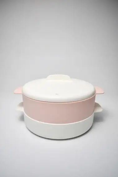 INOCHI - YOKO PANCI KUKUS KUKUSAN SET 1 SUSUN (LIGHT PINK, MATCHA TEA GREEN)