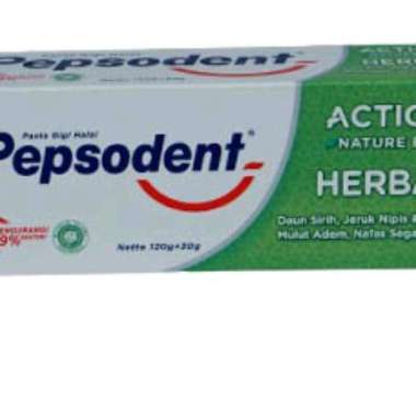 Promo Harga Pepsodent Pasta Gigi Action 123 Herbal 190 gr - Blibli