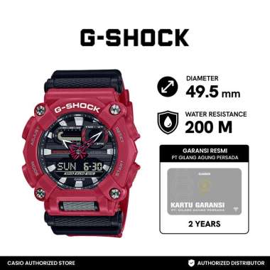 Jam Tangan Casio G-Shock GA-900-4A Original Murah Merah