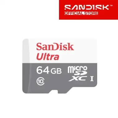 Sandisk Ultra Micro SD 64GB 100Mbps CLASS 10 MicroSD non adapter