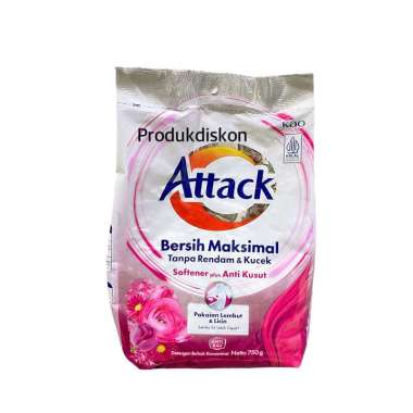 Attack Deterjen Konsentrat 800gr Bubuk Softener Anti kusut