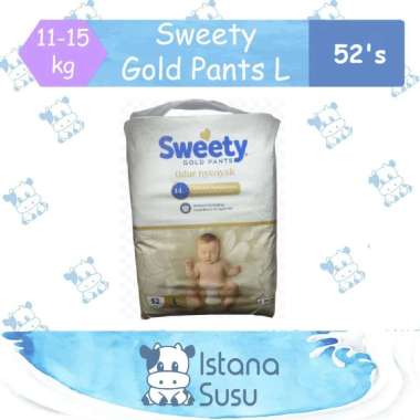 Promo Harga Sweety Gold Pants L54 54 pcs - Blibli