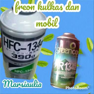 Freon R134 kaleng HFC 134a 390 gram freon mobil dan kulkas klea r134 atau hfc r134 hfc klea
