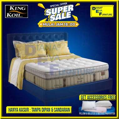 King Koil Masterpiece Kasur Springbed 200 x 200 PUTIH Jawa