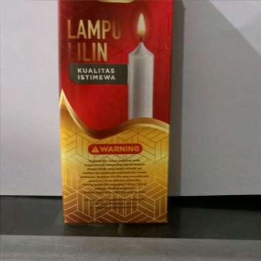 Lilin Putih / Lampu Lilin 8 batang Cap Jago Putih