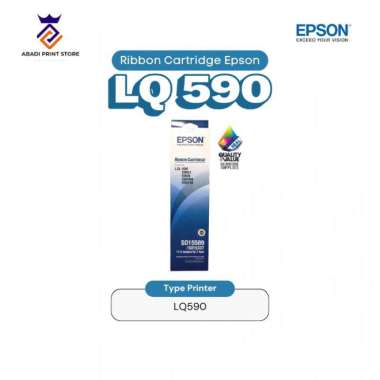 Ribbon Cartridge Epson LQ590 Hitam
