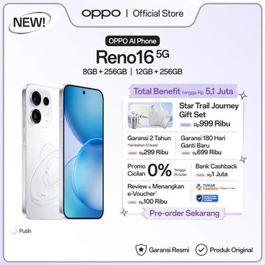 [NEW] OPPO Reno16 5G 8GB+256GB/12GB+256GB [3D Pop Planet Design, AI Remix Collage, 50MP Ultra Wide Selfie Camera]