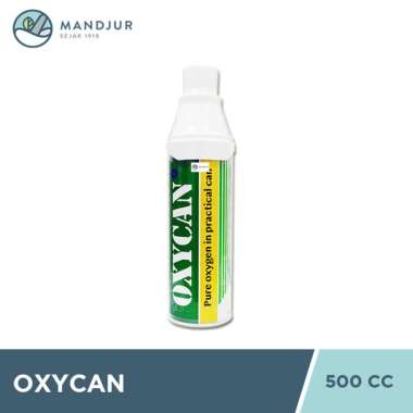 Oxycan Green Kaleng 500 cc - Oxygen / Oksigen Portable
